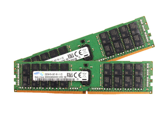 Samsung 64GB (2x 32GB) DDR4-2400 PC4-19200 1.2V DR x4 ECC Registered 288-pin RDIMM RAM Kit