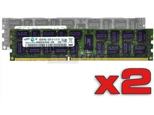 Samsung 16GB (2x 8GB) DDR3L-1333 PC3L-10600 1.35V / 1.5V DR x4 ECC Registered 240-pin RDIMM RAM Kit