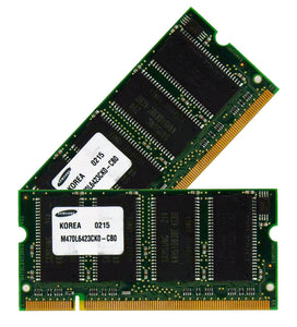Samsung 1GB (2x 512MB) CL2.5 DDR-266 PC2100 2.5V DR x8 200-pin SODIMM RAM Kit