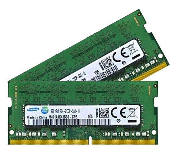 Samsung 16GB (2x 8GB) DDR4-2133 PC4-17000 1.2V DR x8 260-pin SODIMM RAM Kit