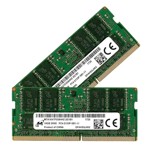 Micron 32GB (2x 16GB) DDR4-2133 PC4-17000 1.2V DR x8 260-pin SODIMM RAM Kit