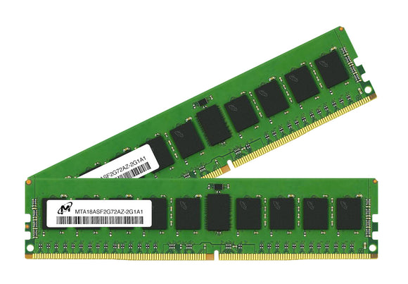 Micron 32GB (2x 16GB) DDR4-2133 PC4-17000 1.2V DR x8 ECC 288-pin EUDIMM RAM Kit