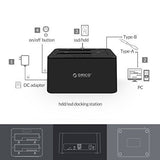 Orico 3.5" and 2.5" External HDD/SSD Dock - Black