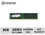 Samsung 8GB (1x 8GB) CL11 DDR3-1600 PC3-12800 1.5V ECC Registered 240-pin RDIMM RAM Module