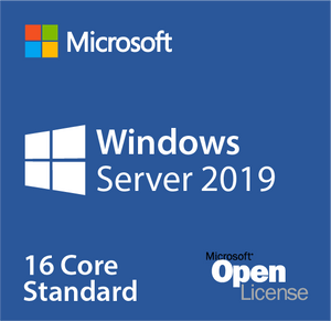 Microsoft Windows Server 2019 Standard Open License - 16 Cores