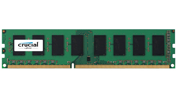 Crucial 8GB (1x 8GB) DDR3L-1600 PC3L-12800 1.35V / 1.5V DR x8 240-pin UDIMM RAM Module