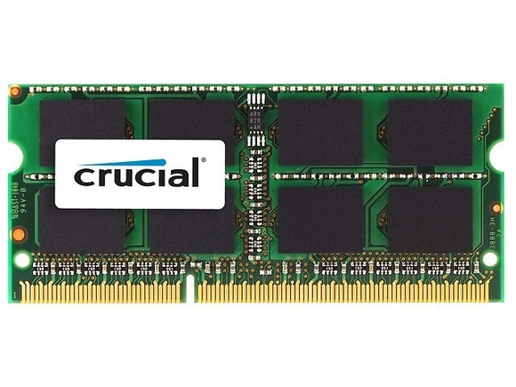Crucial 8GB (1x 8GB) DDR3L-1866 PC3L-14900 1.35V / 1.5V DR x8 204-pin SODIMM RAM Module