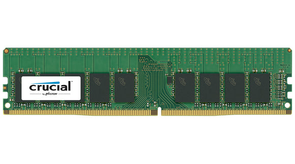 Crucial 16GB (1x 16GB) DDR4-2400 PC4-19200 1.2V DR x8 288-pin UDIMM RAM Module
