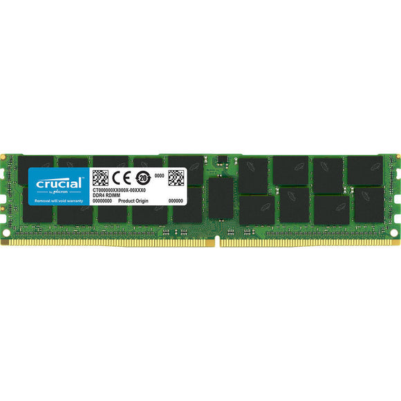 Crucial 16GB (1x 16GB) DDR4-2666 PC4-21300 1.2V DR x4 ECC Registered 288-pin RDIMM RAM Module