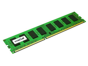Crucial 2GB (1x 2GB) DDR3L-1333 PC3L-10600 1.35V / 1.5V SR x8 240-pin UDIMM RAM Module