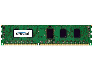 Crucial 2GB (1x 2GB) DDR3L-1600 PC3L-12800 1.35V / 1.5V SR x8 ECC 240-pin EUDIMM RAM Module