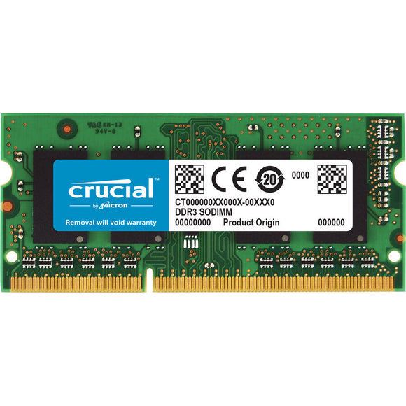 Crucial 2GB DDR3-1333 SR x8 SODIMM CT2G3S1339M –