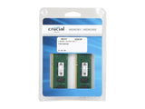 Crucial 8GB (2x 4GB) DDR3L-1600 PC3L-12800 1.35V / 1.5V DR x8 240-pin UDIMM RAM Kit