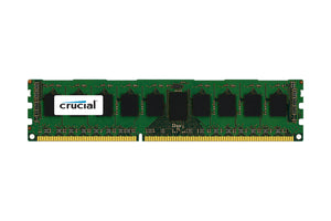 Crucial 4GB (1x 4GB) DDR3L-1866 PC3L-14900 1.35V / 1.5V DR x8 ECC Registered 240-pin RDIMM RAM Module