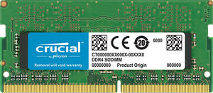 Crucial 4GB (1x 4GB) DDR4-2666 PC4-21300 1.2V 260-pin SODIMM RAM Module