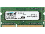 Crucial 4GB (1x 4GB) DDR3L-1600 PC3L-12800 1.35V / 1.5V SR x8 204-pin SODIMM RAM Module