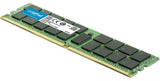 Crucial 64GB (1x 64GB) DDR4-2666 PC4-21300 1.2V QR x4 ECC Registered 288-pin RDIMM RAM Module