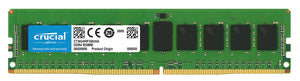Crucial 8GB (1x 8GB) DDR4-2400 PC4-19200 1.2V SR x8 ECC Registered 288-pin RDIMM RAM Module