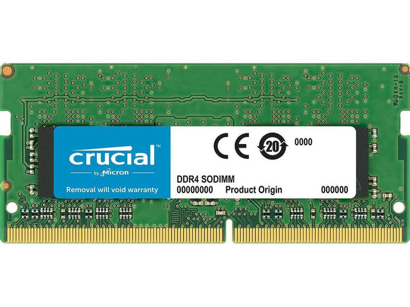 Crucial 8GB (1x 8GB) CL17 DDR4-2400 PC4-19200 1.2V 260-pin SODIMM RAM Module