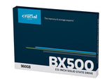 Crucial BX500 960GB 2.5" 7mm SATA III Internal SSD