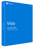 Microsoft Visio Standard 2016 for PC Digital Download