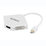 ORICO Mini Display Port to HDMI / VGA / DVI adapter - White
