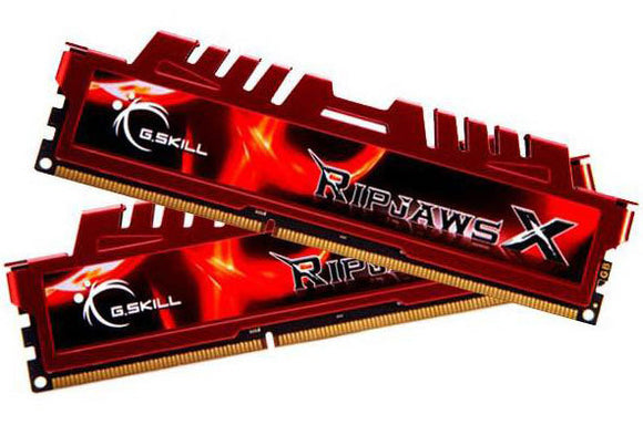 G.SKILL Ripjawsx 16GB (2x 8GB) CL10 DDR3-1600 PC3-12800 1.5V 240-pin UDIMM Gaming RAM Kit