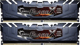 G.SKILL Flare X 16GB (2x 8GB) CL15 DDR4-2400 PC4-19200 1.2V 288-pin UDIMM Gaming RAM Kit - AMD Ryzen