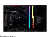 G.SKILL Trident Z RGB 16GB (2x 8GB) CL16 DDR4-3000 PC4-24000 1.2V SR x8 288-pin UDIMM Gaming RAM Kit
