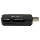StarTech USB 3.0 Card Reader for SD, microSD, miniSD, MMC and MemoryStick Cards (Compact)