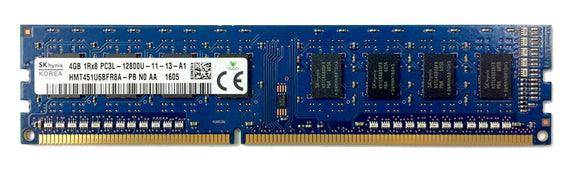 Hynix 4GB (1x 4GB) CL11 DDR3L-1600 PC3L-12800 1.35V / 1.5V 240-pin UDIMM RAM Module