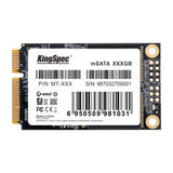 Kingspec 1TB 50mm mSATA Internal SSD