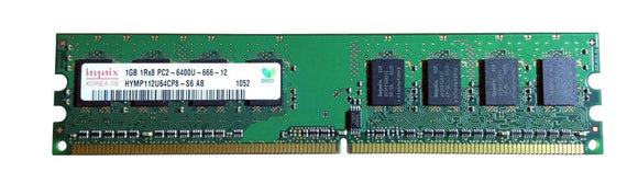 Hynix 1GB (1x 1GB) DDR2-800 PC2-6400 1.8V SR x8 240-pin UDIMM RAM Module