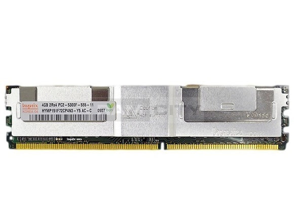 Hynix 4GB (1x 4GB) DDR2-667 PC2-5300 1.8V DR x4 ECC Fully Buffered 240-pin FB-DIMM RAM Module