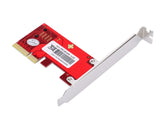 IOCREST U.2 (SFF-8639) to Standard PCIe adapter w/ 90cm cable for 2.5" PCIe NVMe SSD