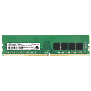 Transcend JetRam 32GB (1x 32GB) DDR4-2666 PC4-25600 1.2V DR x8 288-pin UDIMM RAM Module