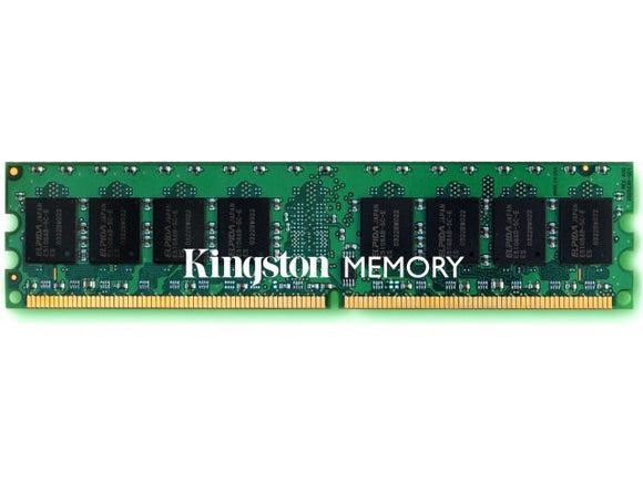 Kingston 1GB (1x 1GB) DDR2-400 PC2-3200 1.8V SR ECC Registered 240-pin RDIMM RAM Module