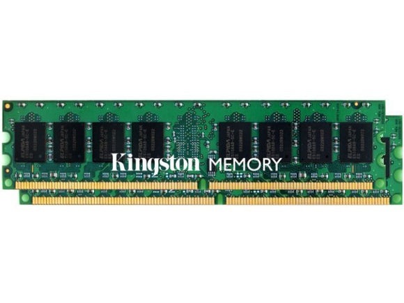 Kingston 4GB (2x 2GB) DDR2-400 PC2-3200 1.8V DR ECC Registered 240-pin RDIMM RAM Kit