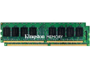Kingston 1GB (2x 512MB) CL4 DDR2-533 PC2-4200 1.8V x8 240-pin UDIMM RAM Kit