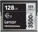 Lexar Professional 128GB - up to 3500x  CFast 2.0 Memory Card