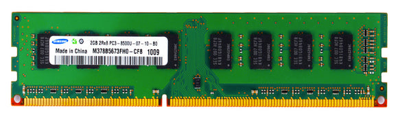 Samsung 2GB (1x 2GB) DDR3-1066 PC3-8500 1.5V DR x8 240-pin UDIMM RAM Module