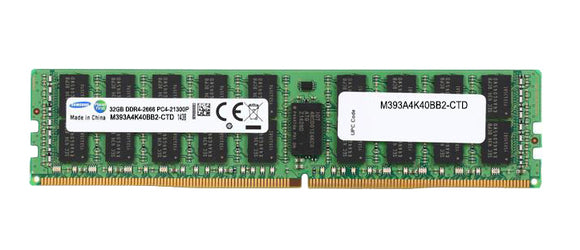 Samsung 32GB (1x 32GB) DDR4-2666 PC4-21300 1.2V DR x4 ECC Registered 288-pin RDIMM RAM Module