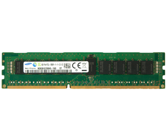 Samsung 8GB (1x 8GB) DDR3L-1600 PC3L-12800 1.35V / 1.5V SR x4 ECC Registered 240-pin RDIMM RAM Module