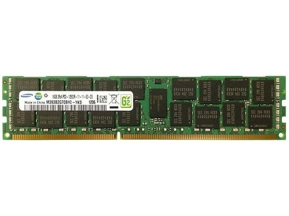Samsung 16GB (1x 16GB) DDR3L-1600 PC3L-12800 1.35V / 1.5V DR x4 ECC Registered 240-pin RDIMM RAM Module