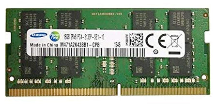 Samsung 16GB (1x 16GB) DDR4-2133 PC4-17000 1.2V DR x8 260-pin SODIMM RAM Module