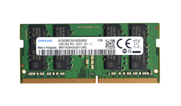 メモリー Samsung 160GB M471A2K43CB1-CRC M471A2K43BB1-CRC - Samsung 1x 16GB DDR4-2400 SODIMM PC4-19200T-S