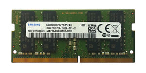 Samsung 32GB (1x 32GB) DDR4-2666 PC4-21300 1.2V DR x8 260-pin SODIMM RAM Module