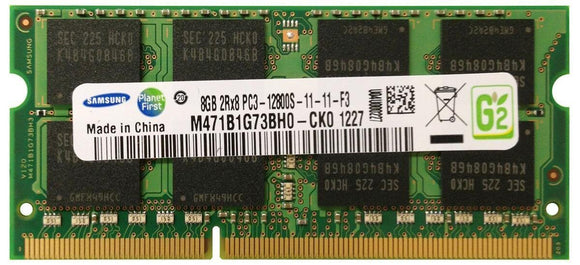 Samsung 8GB (1x 8GB) DDR3-1600 PC3-12800 1.5V DR x8 204-pin SODIMM RAM Module