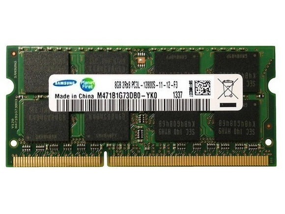 Samsung 8GB (1x 8GB) CL11 DDR3L-1600 PC3L-12800 1.35V / 1.5V 204-pin SODIMM RAM Module