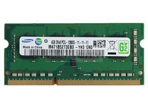 Samsung 4GB (1x 4GB) DDR3L-1600 PC3L-12800 1.35V / 1.5V DR x8 204-pin SODIMM RAM Module